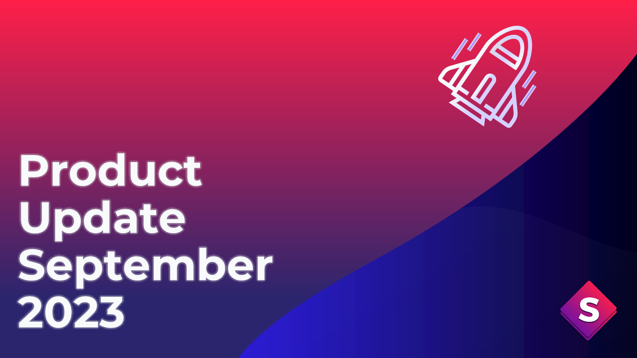 Product Update - September 2023