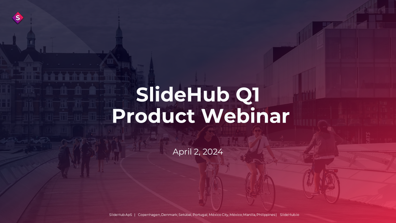 News from SlideHub's Q1 Product Webinar 2024