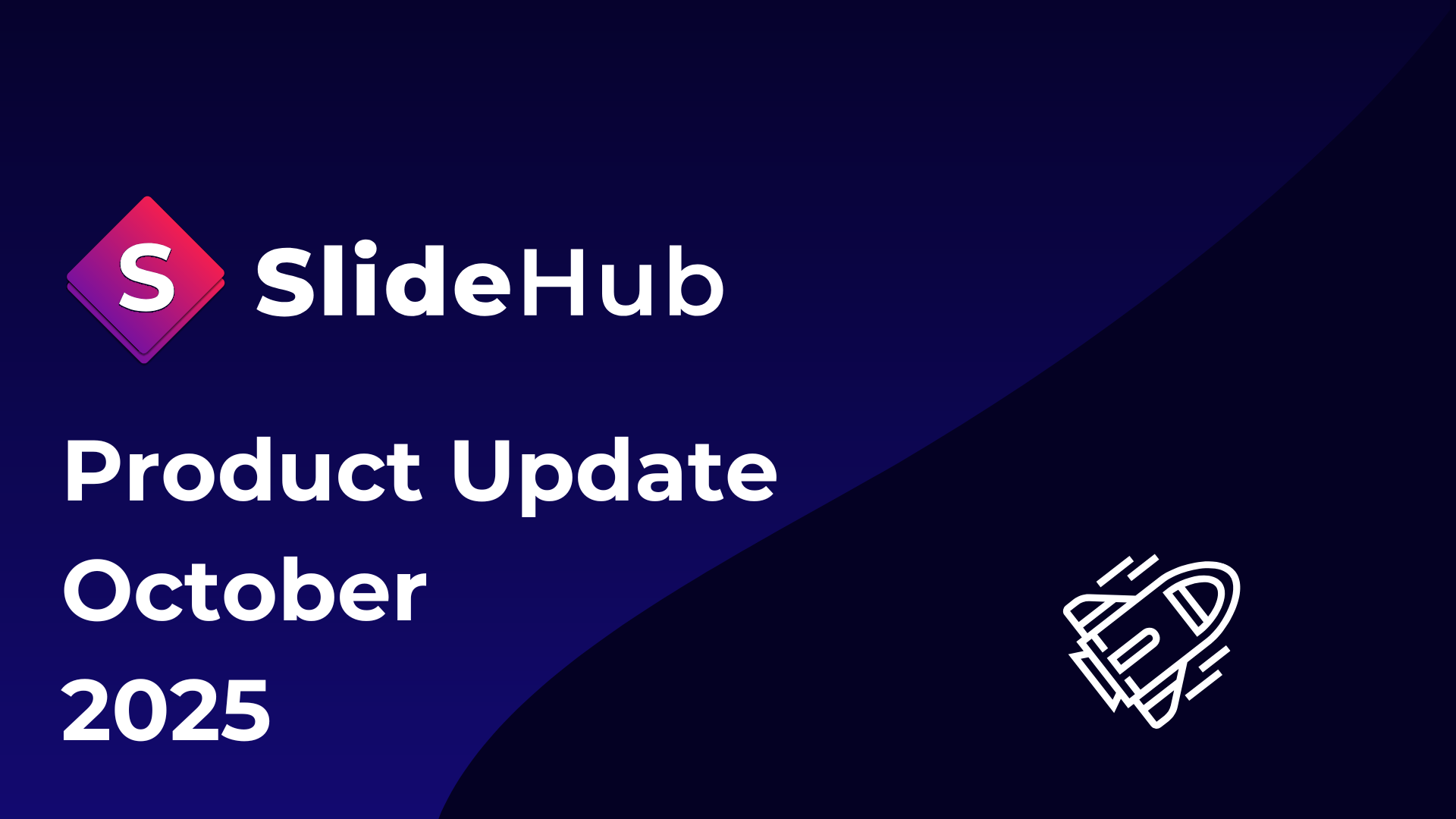 Product Update - October 2025