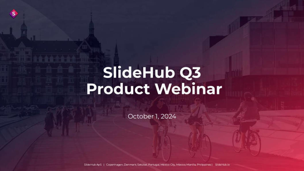 SlideHub Q3 Product Webinar - October, 2024