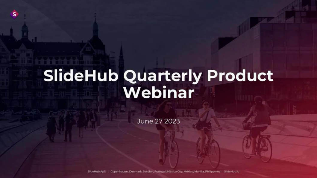 SlideHub Webinar June 2023