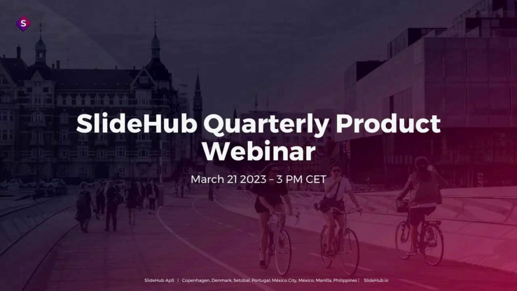 SlideHub Webinar March 2023