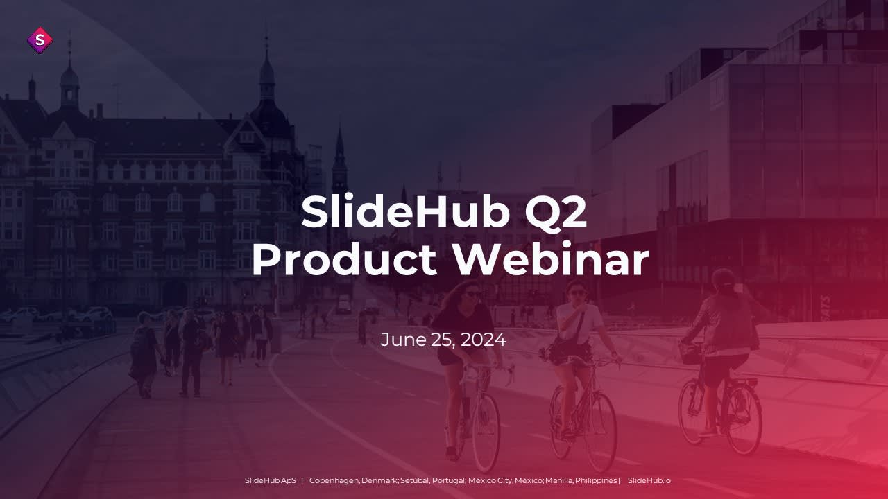 Missed the SlideHub Q2 Webinar? Catch Up on the Latest Features Here!
