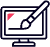 In-house design team icon