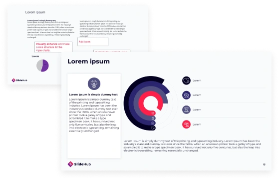 Visual enhancement example with input and ouput slide