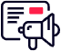 Speaker phone icon symbolizing marketing