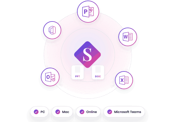 SlideHub library running across Windows, Mac, and the browser