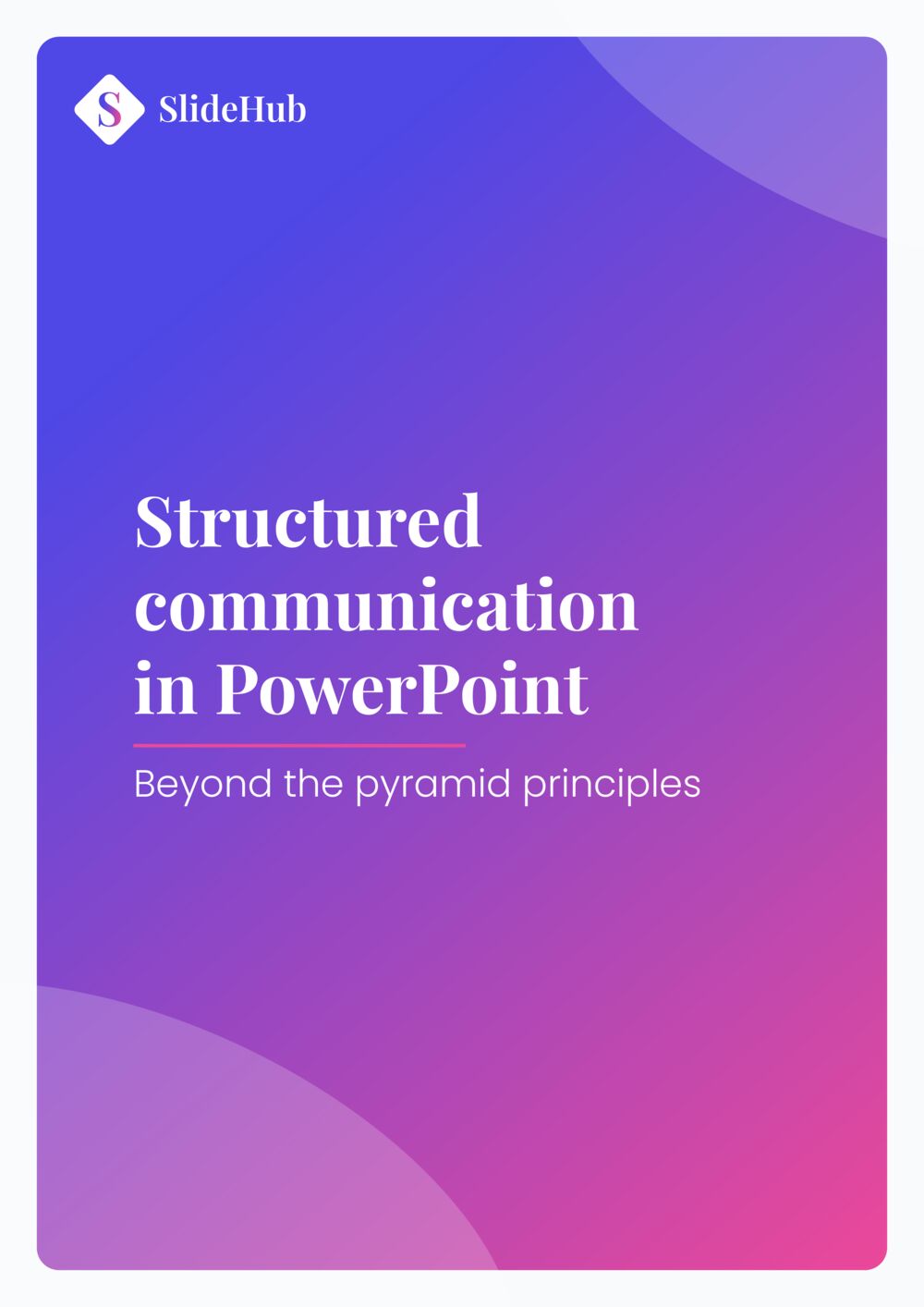 Structured Communication in PowerPoint ebook cover