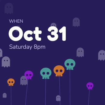 PARTY INVITE - Halloween Video Ad