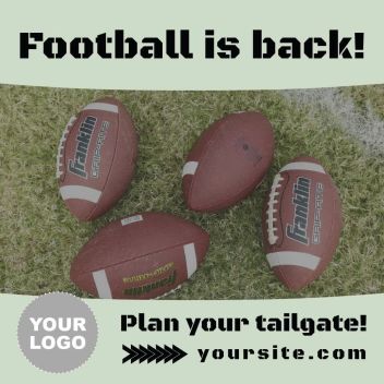 FOOTBALL IS BACK - Food/Restaurant Video Ad