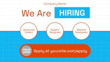 Image For WE ARE HIRING Business Video Ad