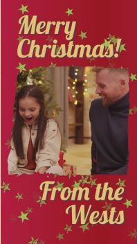 MERRY CHRISTMAS CARD - Christmas Video Card