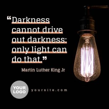 INSPIRING QUOTE - Business Video Post