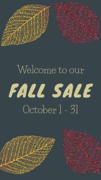 OUR FALL SALE - Fall Video Ad