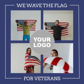 WAVE THE FLAG - Veterans Day Video Post