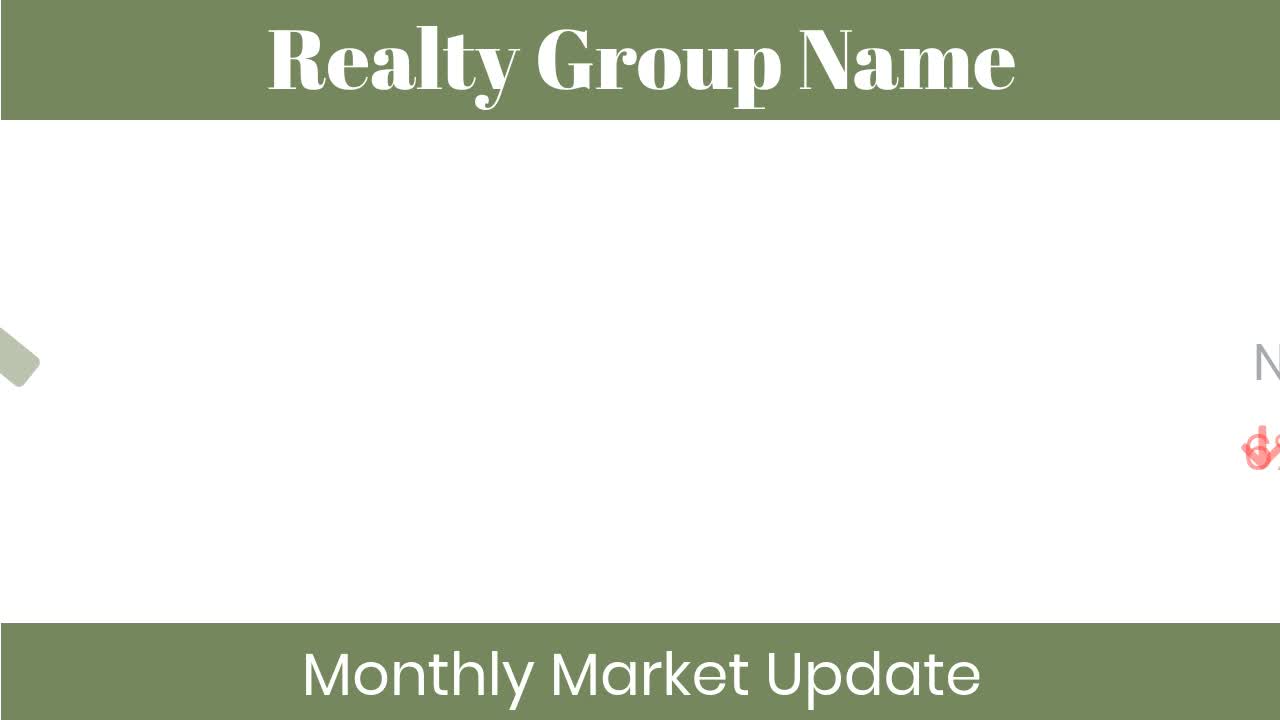 Market Update Real Estate Video Post Template