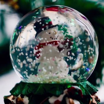 SNOW GLOBE CARD - Christmas Video Card