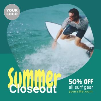 SUMMER CLOSEOUT - Summer Video Ad