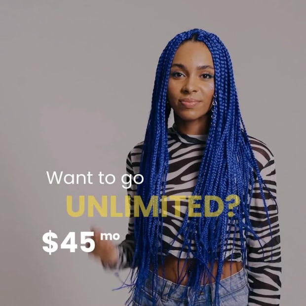 UNLIMITED PLAN at 0 seconds