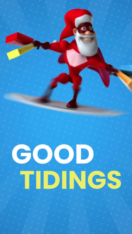 GOOD TIDINGS at 1 seconds
