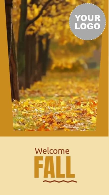 WELCOME FALL at 1 seconds