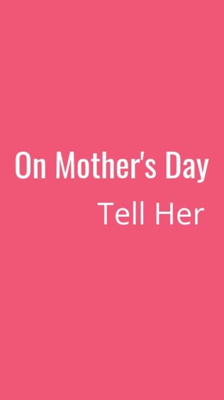 TELL MOM at 1 seconds