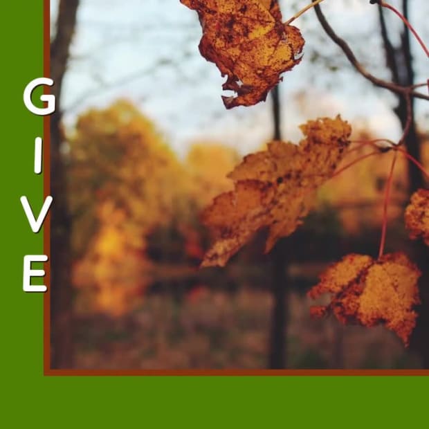 GIVE THANKS at 1 seconds