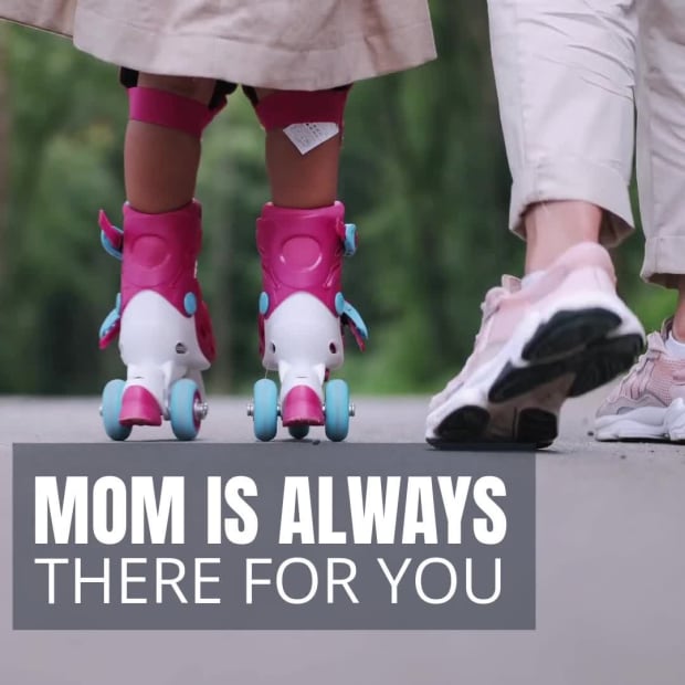 BE THERE FOR MOM at 1 seconds