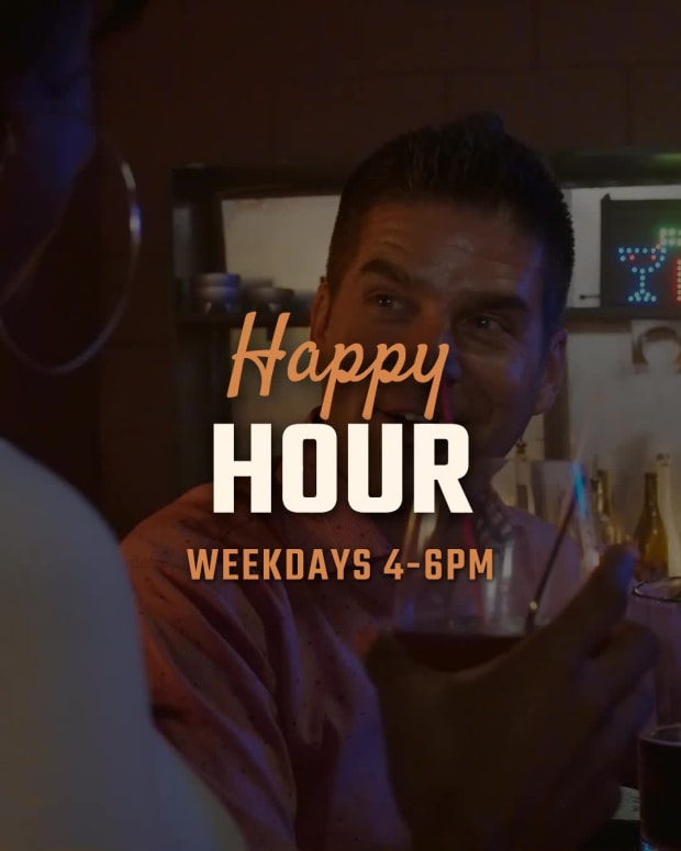 HAPPY HOUR SPECIALS at 1 seconds
