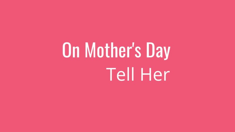 TELL MOM at 1 seconds
