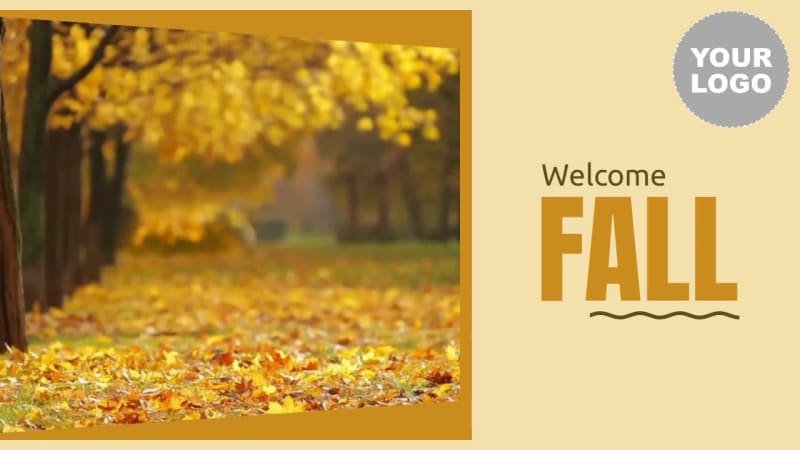 WELCOME FALL at 1 seconds