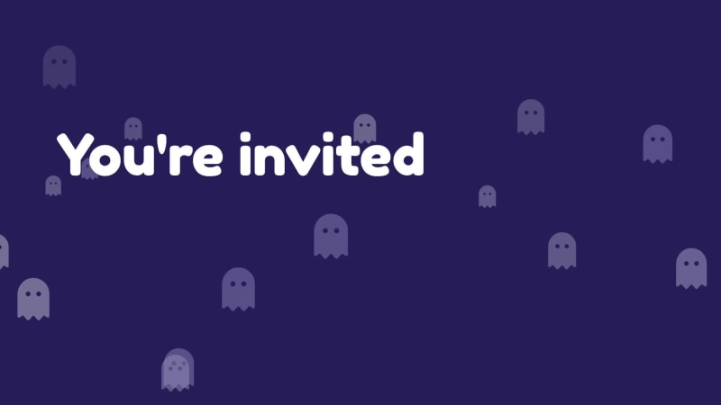 PARTY INVITE at 1 seconds