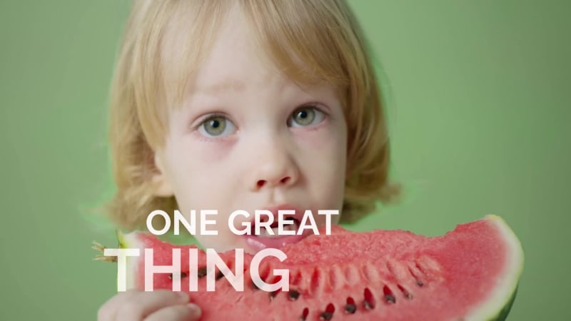 ONE GREAT THING at 1 seconds