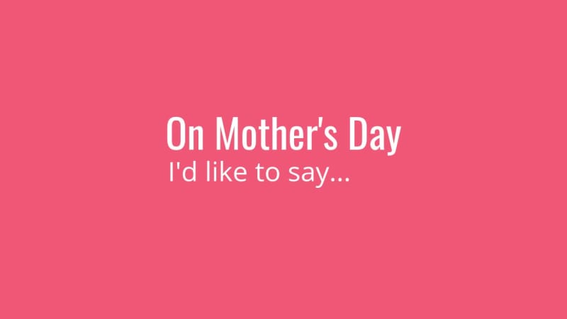 THANK YOU MOM at 1 seconds