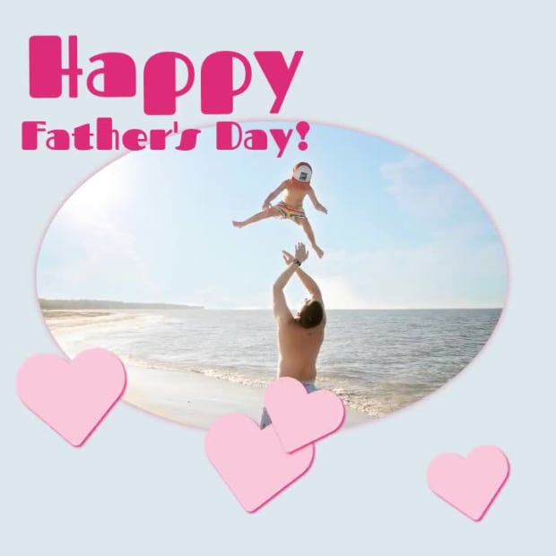 HEARTY FATHER'S DAY at 2 seconds