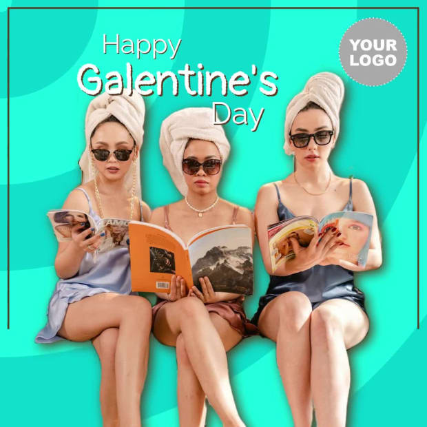GALENTINE'S DAY at 2 seconds