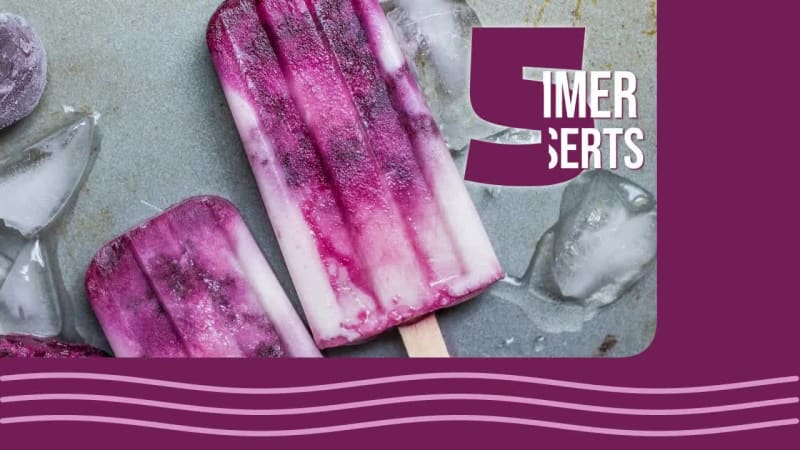 5 SUMMER DESSERTS at 2 seconds