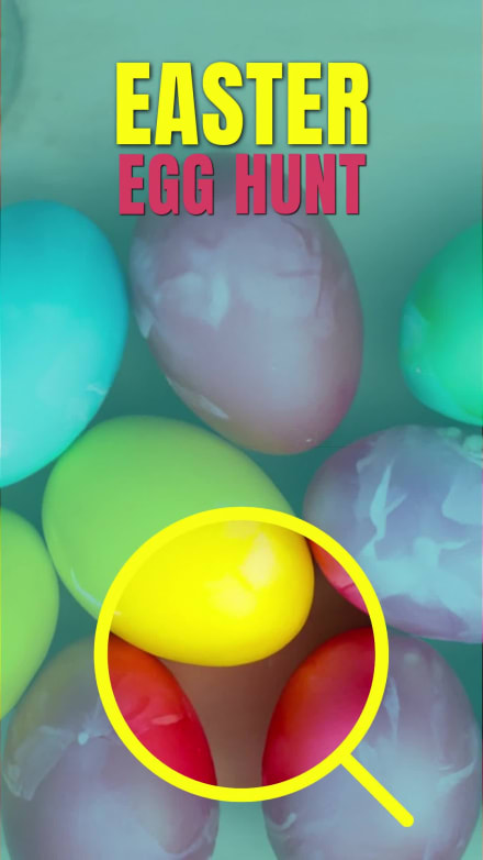 EASTER EGG HUNT at 2 seconds
