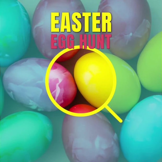EASTER EGG HUNT at 2 seconds