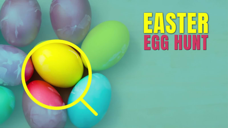 EASTER EGG HUNT at 2 seconds