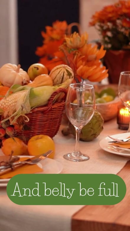 THIS THANKSGIVING at 10 seconds