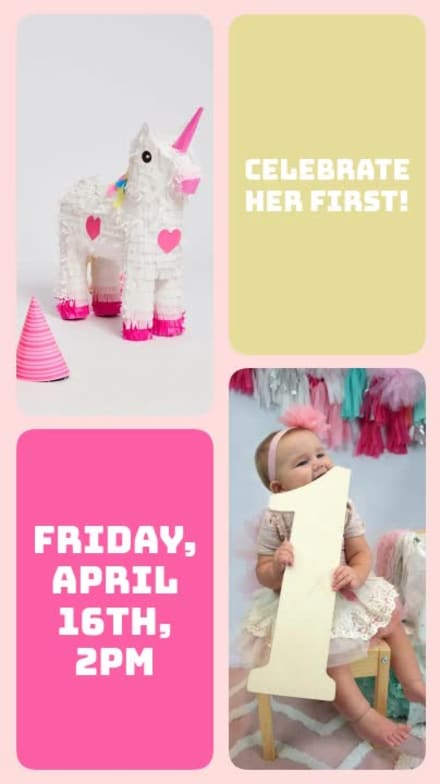 BIRTHDAY PARTY INVITE at 10 seconds