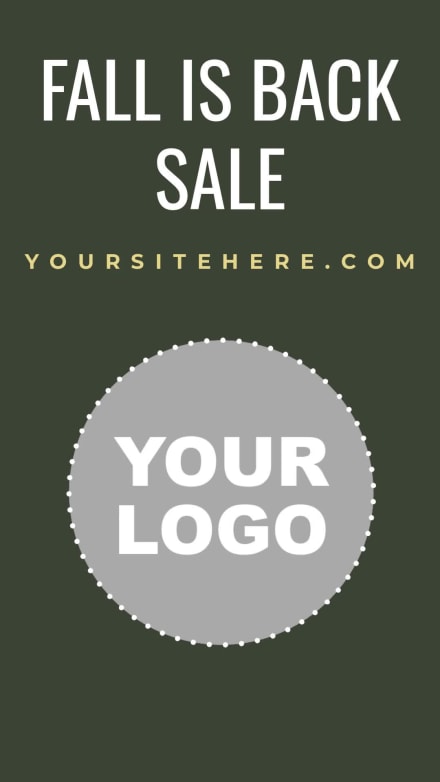 FALL IS BACK SALE at 10 seconds