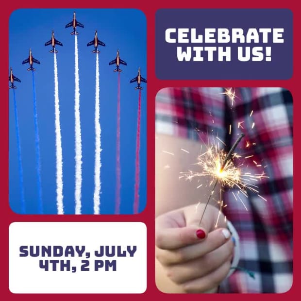 JULY 4TH CELEBRATION at 10 seconds