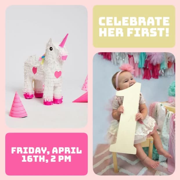 BIRTHDAY PARTY INVITE at 10 seconds