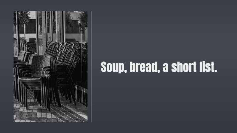 SOUP SEASON at 10 seconds