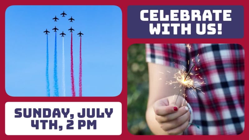 JULY 4TH CELEBRATION at 10 seconds