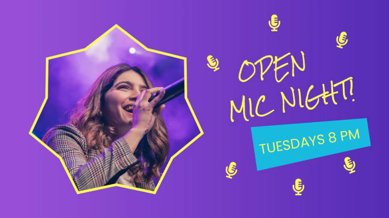 OPEN MIC at 10 seconds