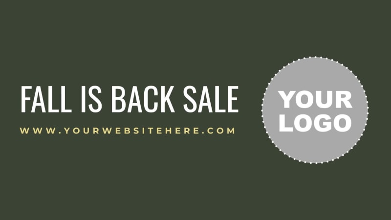 FALL IS BACK SALE at 10 seconds