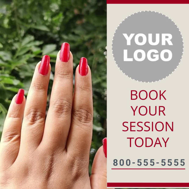 BEAUTIFUL NAILS at 11 seconds